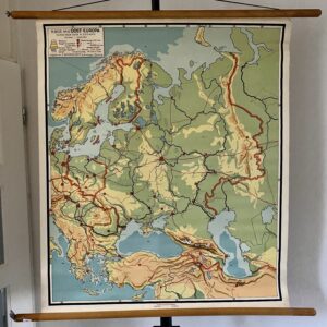 Schoolkaart Oost-Europa R. Bos